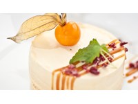 Parfait au Cointreau et coulis au clémentine
